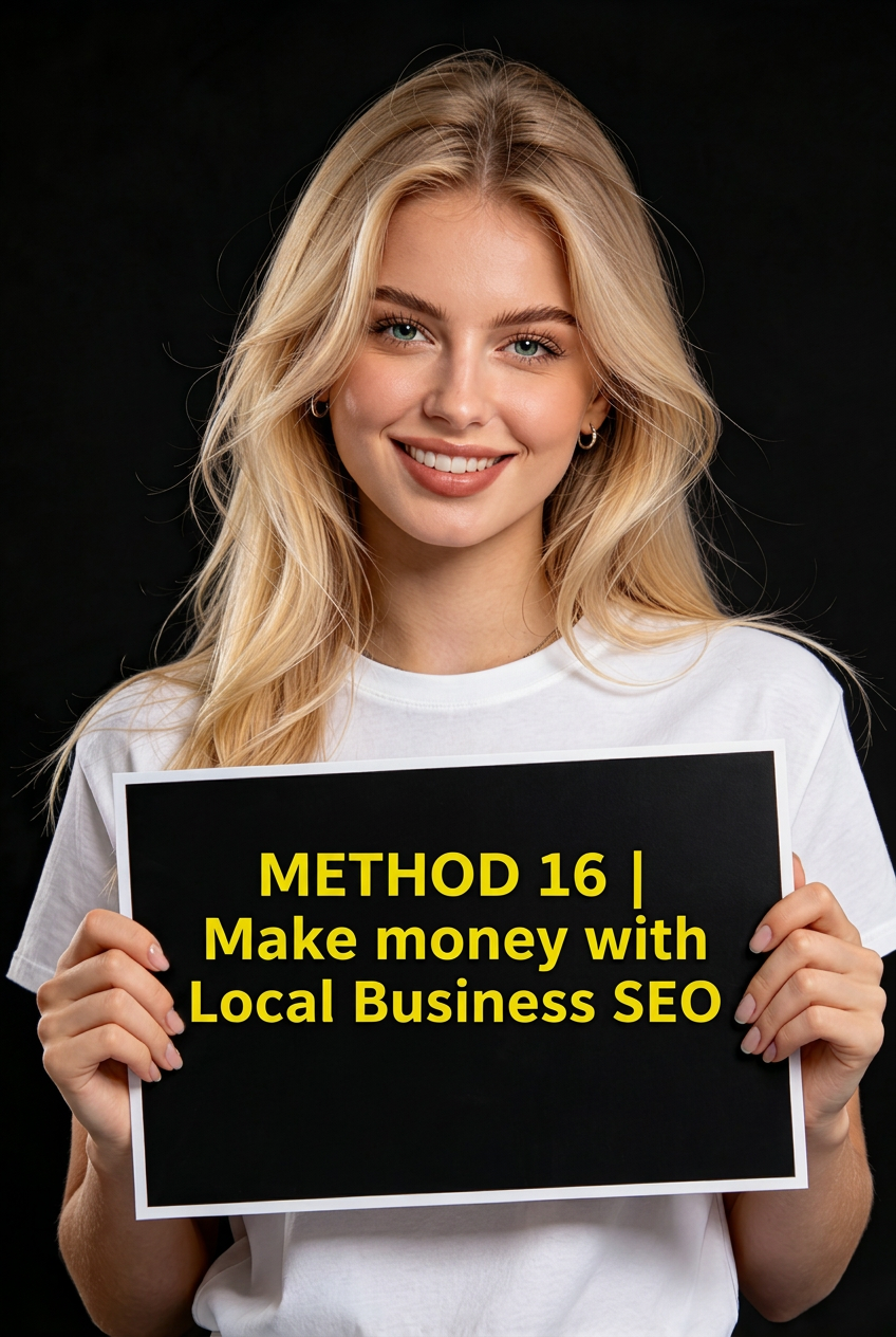METHOD 16 | Make money with Local Business SEO
