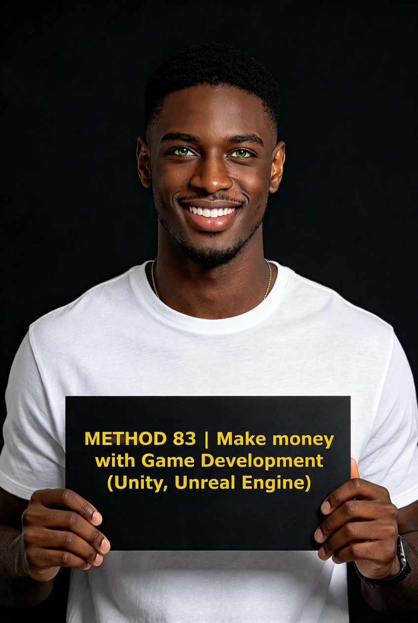 METHOD 83 | Make money with Game Development (Unity, Unreal Engine)