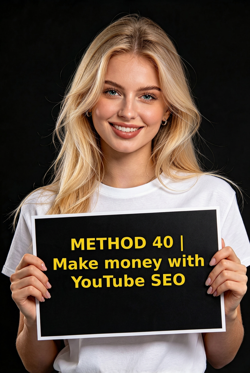 METHOD 40 | Make money with YouTube SEO
