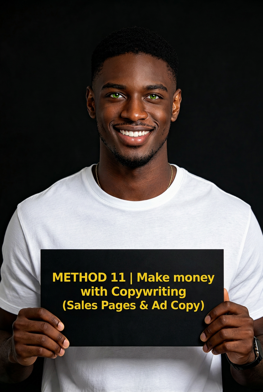 METHOD 11 | Make money with Copywriting (Sales Pages & Ad Copy)