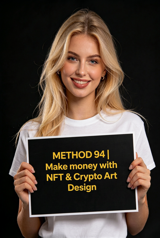 METHOD 94 | Make money with NFT & Crypto Art Design