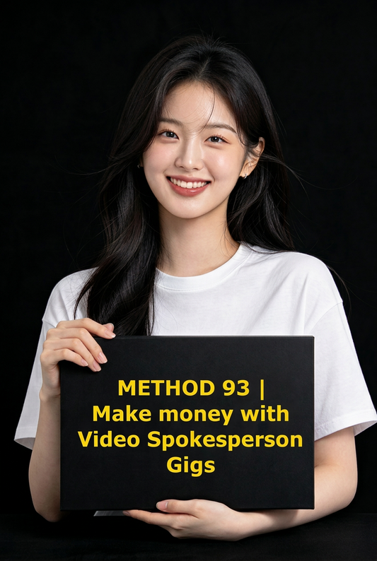 METHOD 93 | Make money with Video Spokesperson Gigs