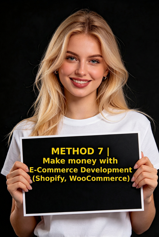 METHOD 7 | Make money with E-Commerce Development (Shopify, WooCommerce)