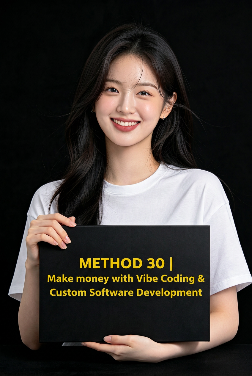 METHOD 30 | Make money with Vibe Coding & Custom Software Development