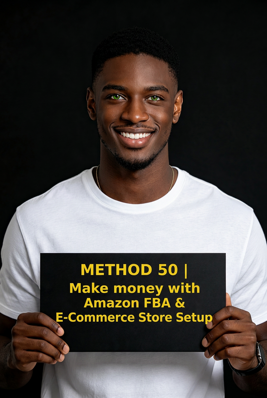 METHOD 50 | Make money with Amazon FBA & E-Commerce Store Setup