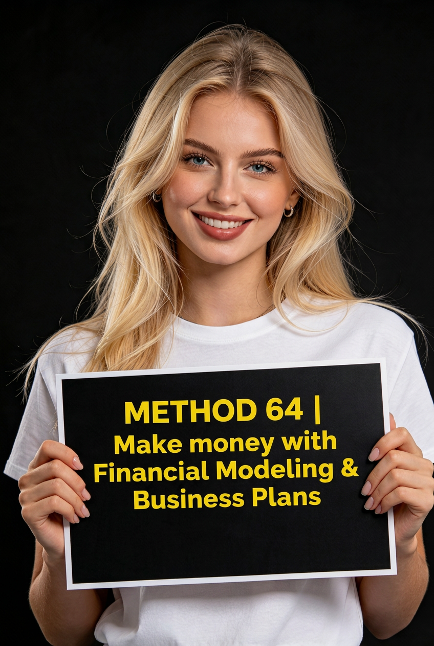 METHOD 64 | Make money with Financial Modeling & Business Plans
