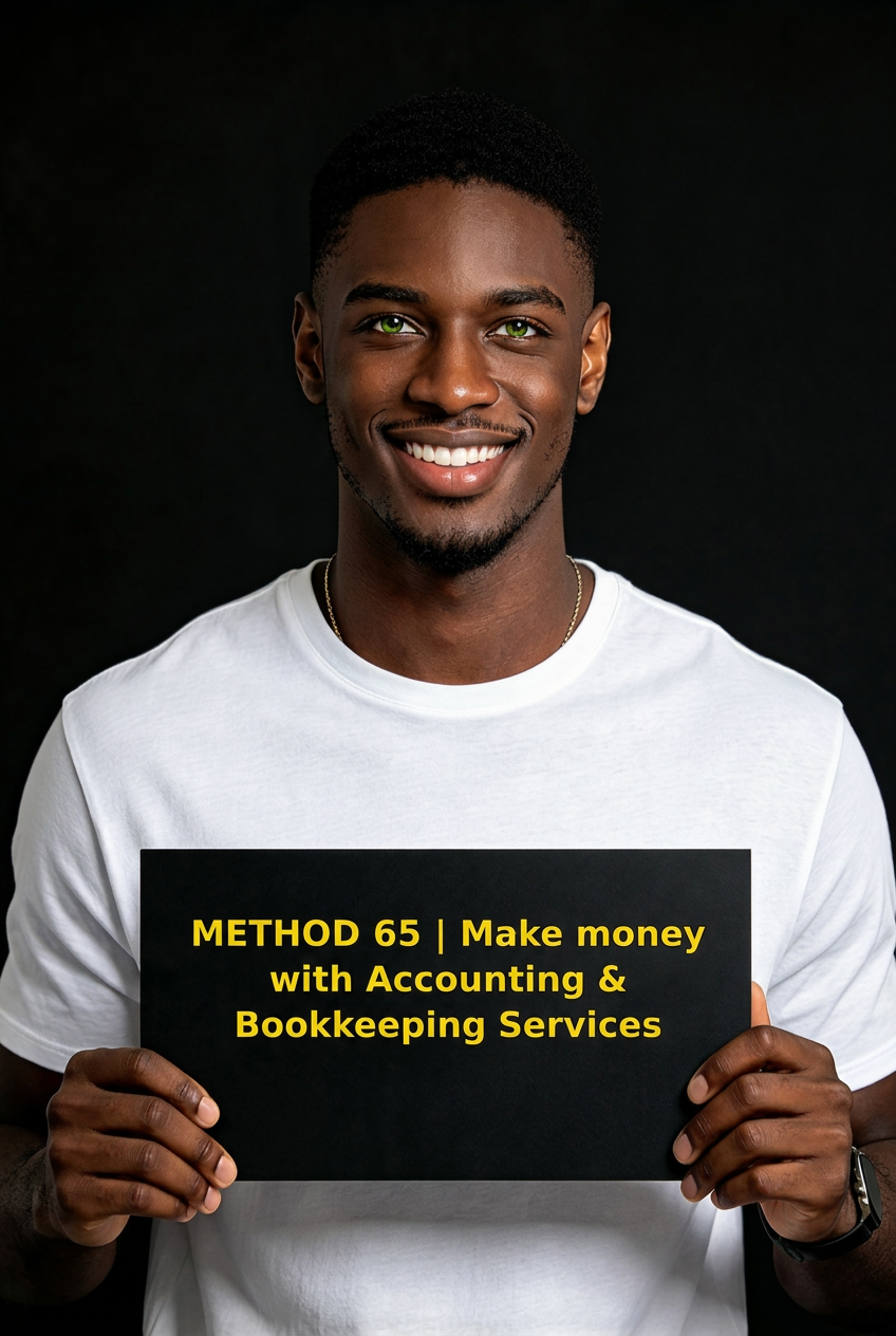 METHOD 65 | Make money with Accounting & Bookkeeping Services