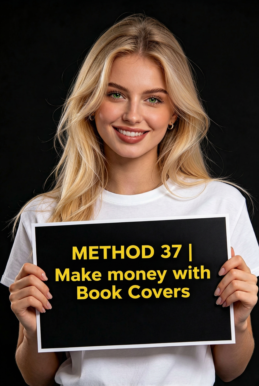 METHOD 37 | Make money with Book Covers