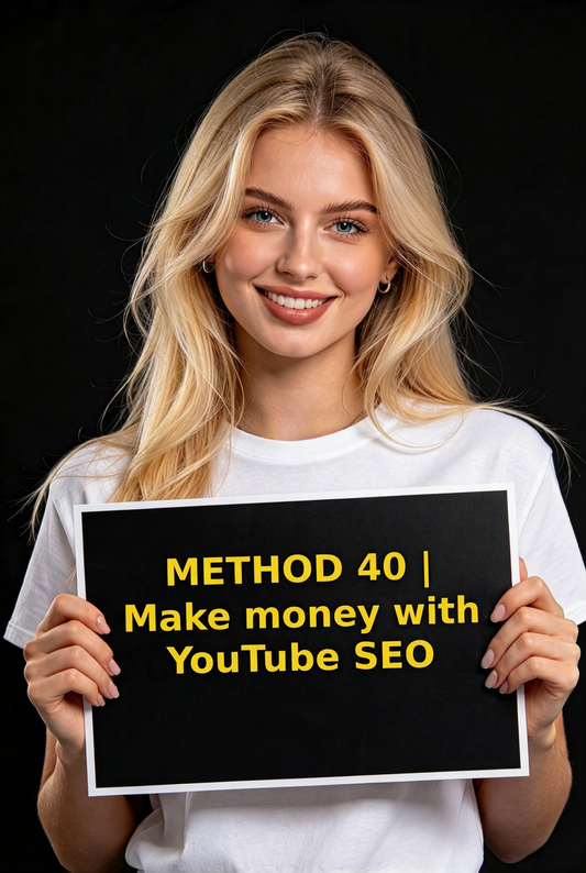 METHOD 40 | Make money with YouTube SEO