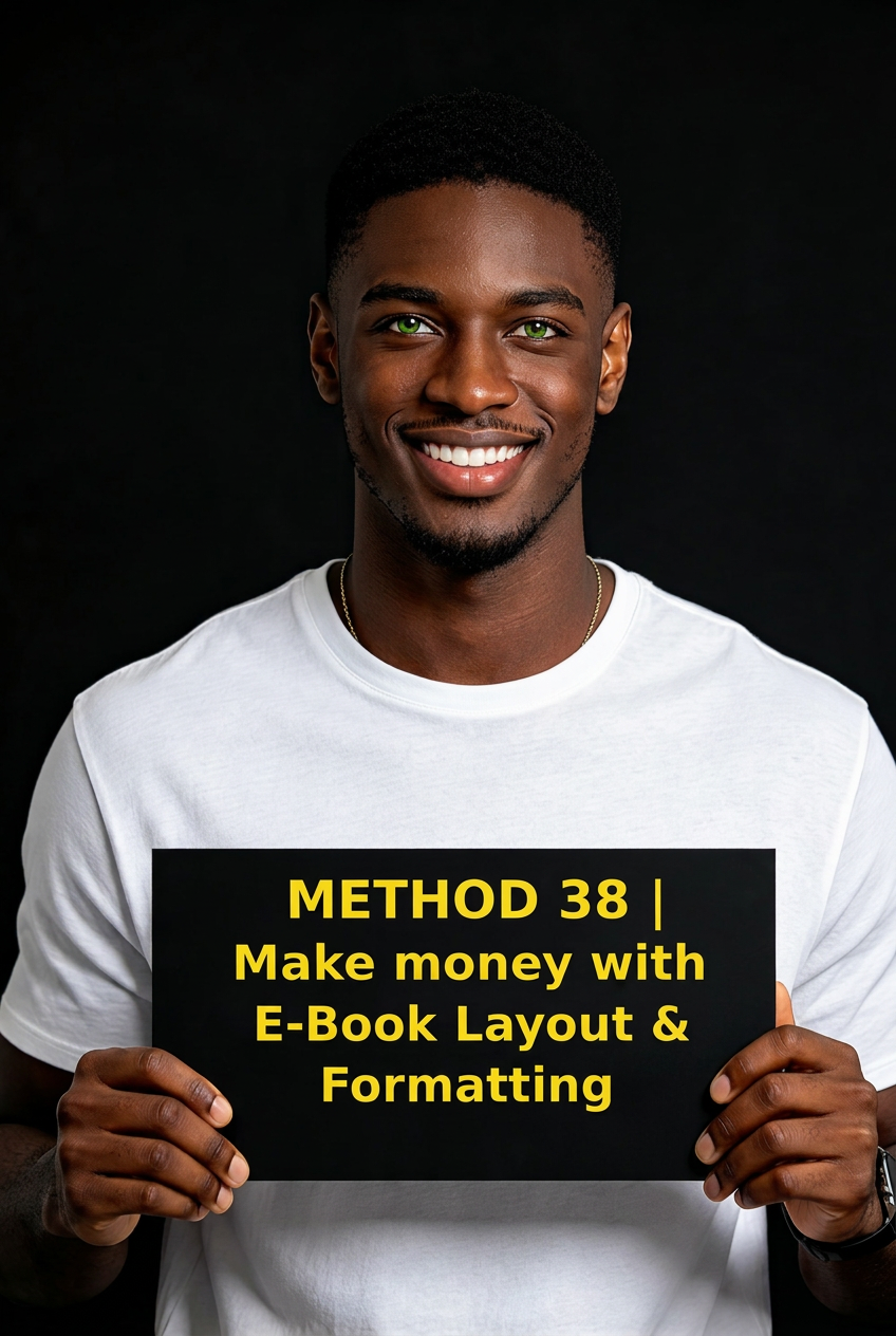 METHOD 38 | Make money with E-Book Layout & Formatting