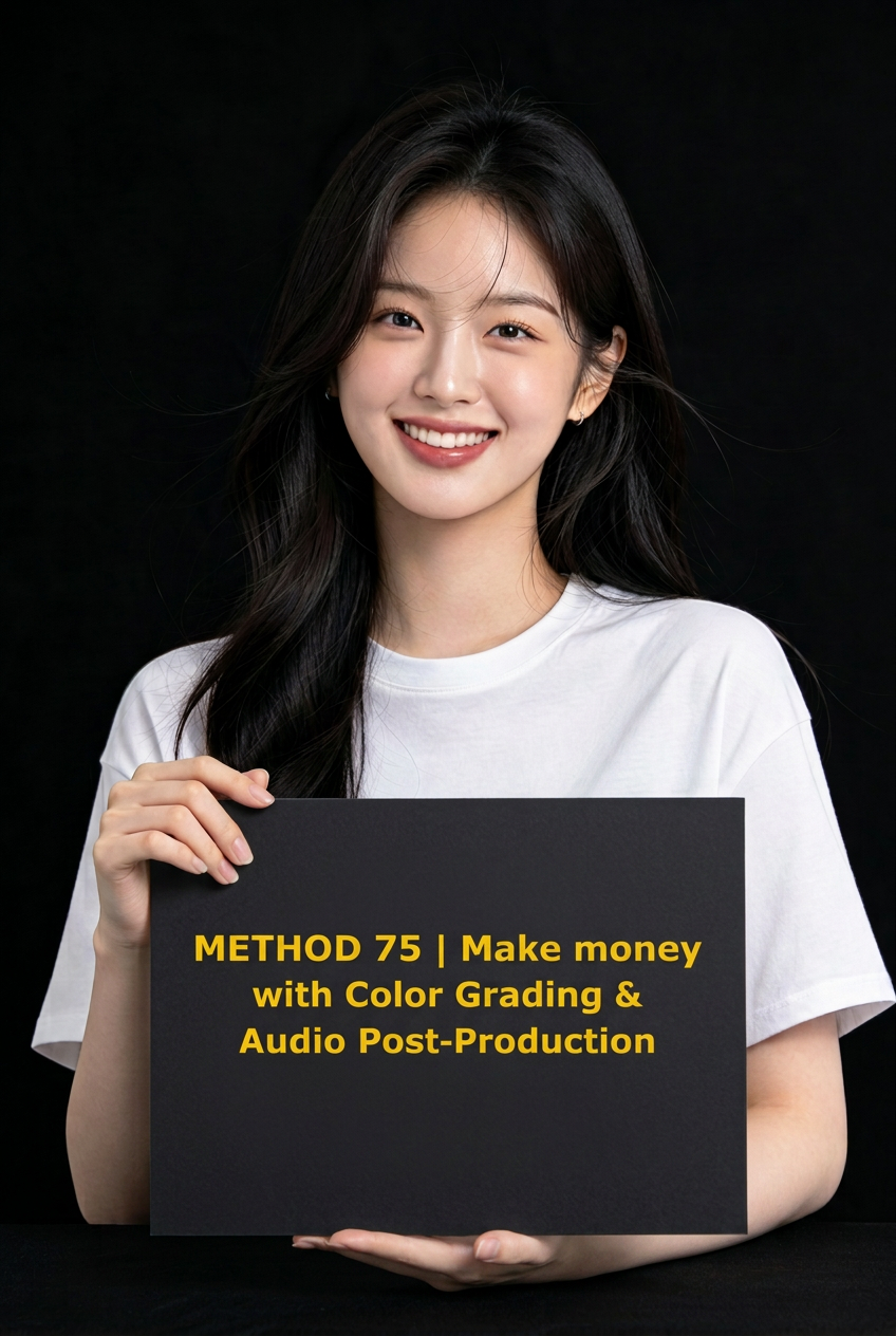 METHOD 75 | Make money with Color Grading & Audio Post-Production