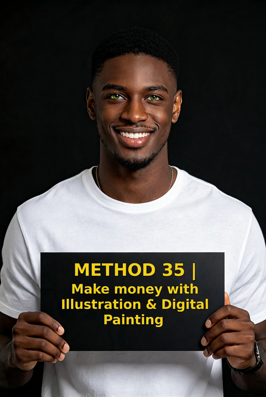 METHOD 35 | Make money with Illustration & Digital Painting