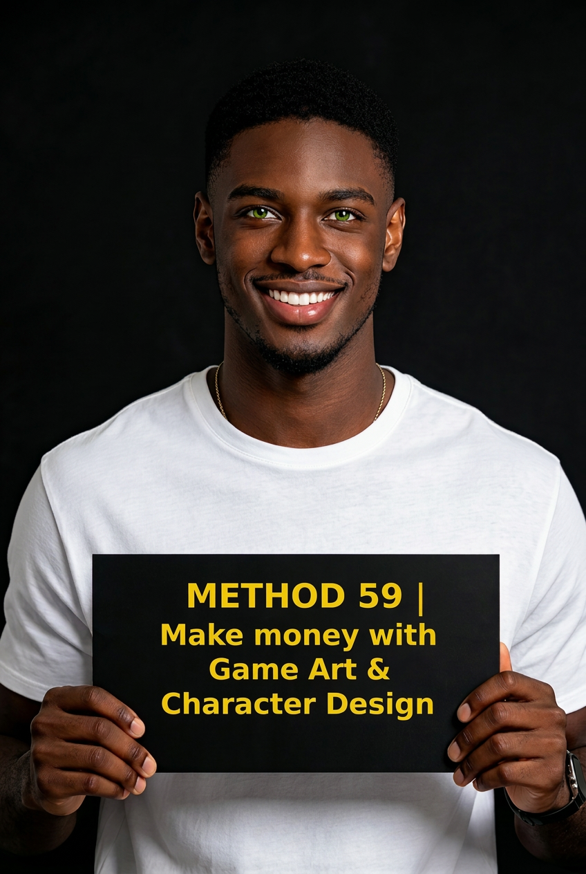 METHOD 59 | Make money with Game Art & Character Design